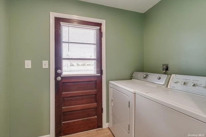 Main Level Laundry room