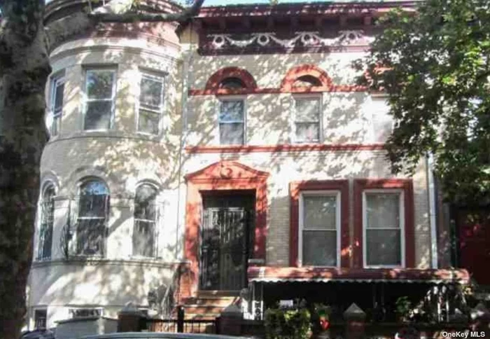 All Brick Attached 2 Family in The Heart of Crown Heights Brooklyn with 6 Bedrooms and 4 Bathrooms. Built in 1901, Lot Size: 20 x 127.5 (2, 555 sq. ft.), Building Size: 20 x 45 (Gross Living Area 3, 410 sq. ft.) and Annual Property Taxes: $5954.36. Close to Schools, Parks, Shopping, Restaurants, and Public Transportation, 2, 3, & 5 Trains.