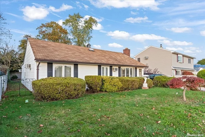 Best Priced House in Bethpage!!!! Over 1400 SQFT, 4 Bedroom, 2 Bath Expanded SLAB Ranch, Needs TLC - Opportunity To Make It Your Own!!! Eat In Kitchen w/Skylight, Formal Dining Room, Living Room w/Tile Floors, Den, Detached 1 Car Garage, Fenced Yard, Oil HW Heating, Bethpage Schools, Centrally Located Across from Bethpage High School, House Being Sold As Is, True Taxes $13157.07 NYS Star $1213, Kramer Lane Elementary This HOUSE Won&rsquo;t Last!!!