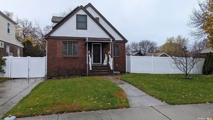 This beautiful, detached cape is situated on large 2 lots of 7143sq. a convenient heart of Fresh Meadows, 4 bedrooms, 3 bathrooms. Renovated in 2012 with Ductless A/C Heat and Natural Gas Heat, solar panels, 3 Zoning Sprinklers, conveniently located to shopping areas, public transportation and major highways. Prospective Buyer Should Re-Verify All Info By Self.