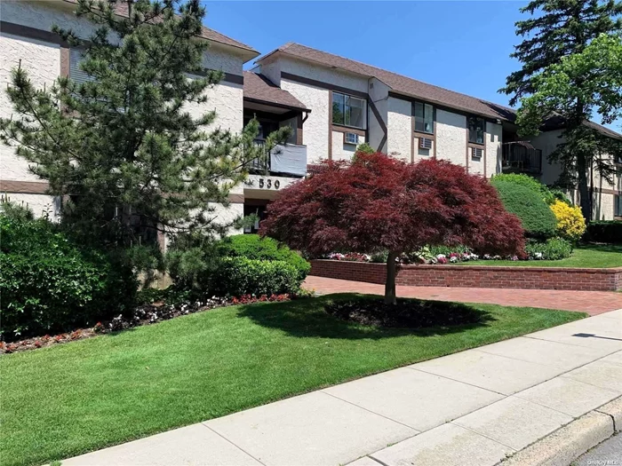 1 Bedroom Unit in Condo Building. New Renovated Kitchen w/Granite Counters and SS Appliances. Garage Parking Included. Fully Carpeted. Close to Shops + Houses of Worship.