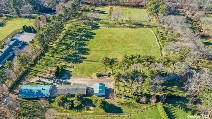 Horse Farm Set On 13.68 Acres with 12 Stall Barn With Tack & Feed Room. Ranch With (2) Two Bedroom Apartments Hay Barn..1/4 Mile Track and Paddocks. Poss. Subdivision.