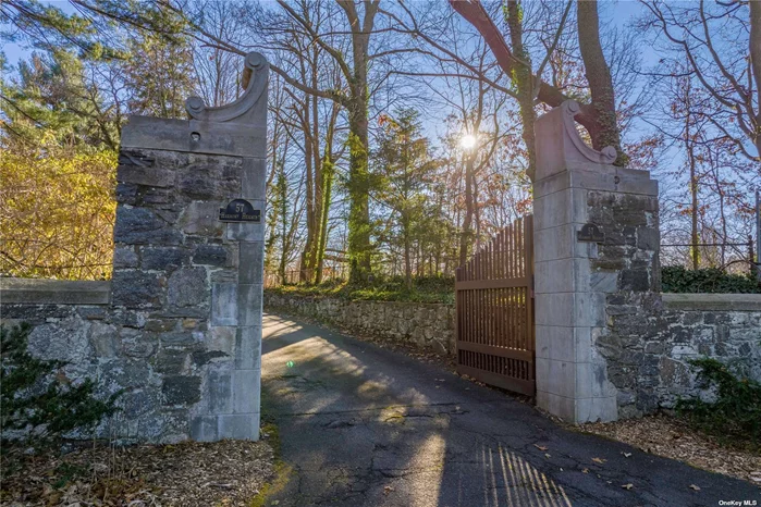 Seldom does a property with such character come on the market. Enter through the Stone Pillars down the long driveway to this 12 acre Gold Coast Estate. Originally designed by Stephenson & Wheeler for John A. Garver formally known as the Wrexleigh Estate. The 3 Story 14, 000 Sq. Ft. Tudor Style home sits prominently overlooking the lush and beautifully property. This classic mansion, complete with 11&rsquo;9 ceilings on the first floor, 16 bedrooms, 9 bathrooms, original wood detailing, Living room, dining room, butler&rsquo;s pantry, gym, and library with French doors leading to the covered patio. The estate also features a brick carriage house, 4 stall barn, & greenhouse. Full walk-out basement, generator. Possible Sub-Division. TAXES ARE REFLECTING 2022 ESTIMATED TAXES.