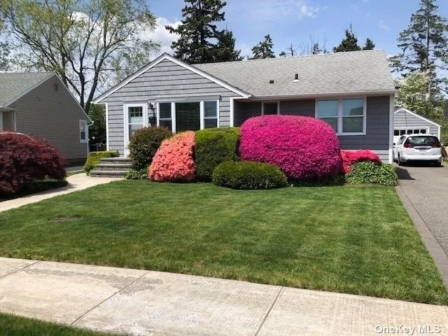 This is the Best Opportunity to Own a House in Syosset. Excellent Curb Appeal, Newer Siding, Roof and Windows, Beautiful Large Property, Detached Garage, Full Basement, 3 Bedrooms, 2 Full Baths, Wood floors throughout. TLC Needed inside, Bring Your Ideas and Make this Your New Home!!!  BEING SOLD AS IS