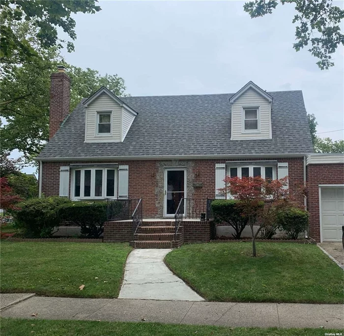 Whole house rental in New Hyde Park. Brick Cape with 4 bedrooms and 3 full Baths. Full Finished Basement. Near Shops and Public Transportation.