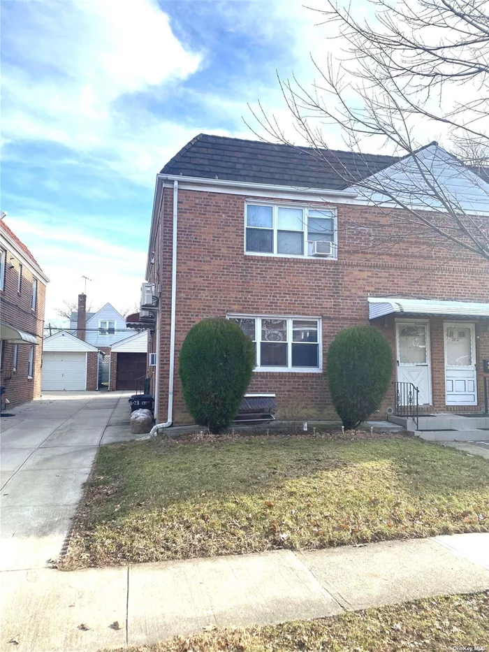 Newly renovated 3bedroom 1st floor & basement duplex apartment located in the heart of Fresh Meadows. This unit is situated on a quiet residential area known for its tree-lined streets that offers a suburban feel while still being within the city limits. It features a spacious layout with comfortable living areas and ample natural light. The bedrooms are generously sized and offer ample closet space. The kitchen is fully equipped with modern appliances, high end cabinets, and granite countertop, perfect for home cooking and entertaining. This house is conveniently located near all level of education public schools. Only a block away from the very busy shopping strip Union Turnpike. Local buses are only a block away and train station (E, F) are only 10 minutes within reach. This is a great opportunity to live in a comfortable and convenient location.