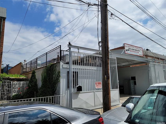 IDEAL FOR WELDING /FRABRICATION AND MANIFACTURING WHAREHOUSE IN QUEEN/ OZONE PARK. FULLY RENOVATED WITH NEW ELETRICAL ANHD HVAC SYSTEM.NEW OFFICE SPACE. 16-18 FT CEILING HEIGHT WITH A 15 FT ROOL UP DOOR. CAMERAS INSTALL INDOOR AND OUT DOOR OF THE BUILDING..