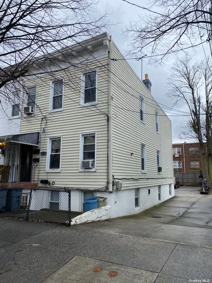 Ozone Park; 3 Family; 5 Bedrooms; 3 Baths; 3 Kithchens; Private Driveway; 4 Private Rear Parking Spots; Gas Heat; New Water Heater; Updated baths; Updated Windows. 1st fl. Tenant Lease Expires 7/31/23. 2nd Fl Tenant No Lease.