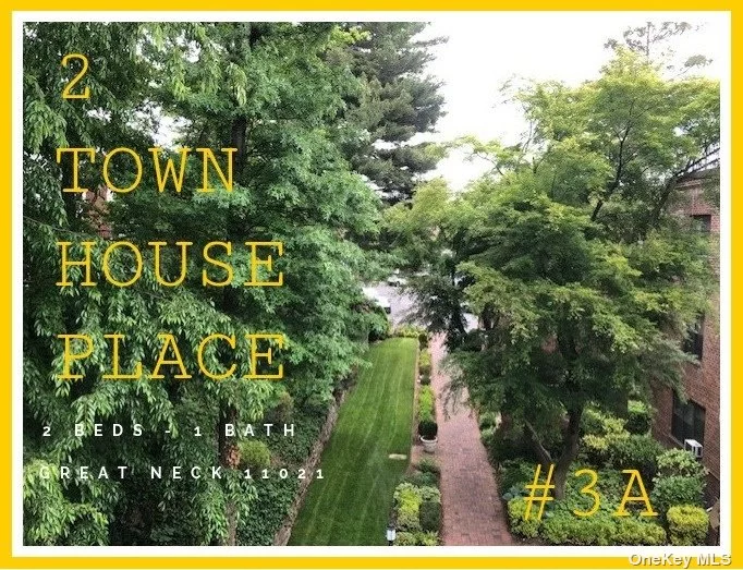 TOP FLOOR large 2 BED co-op in GREAT NECK PLAZA // Near the LIRR this charming country location feels more like a private house, than an apartment // The Residential Views are Spectacular!! // You pass a Zen Garden terra cotta path flanked by lush with greenery, on the way to the front door // Well-loved this spacious 2 Bed-1 Bath apartment is the first time on the market in Decades // Washer-Dryer Install Permitted // Cat Welcomed // Deeded Storage Space // Helpful Building Super + Richland Management make for a stable comfortable building // Great Neck South, North Optional // Saddle Rock Elementary // Parkwood Pool Complex, Summer Camp, Winter Sports + Steppingstone Park // Libraries + Culture complete the total Great Neck Experience // $1015 Monthly includes most expenses {including deductible Real Estate Taxes} // Stop by:)