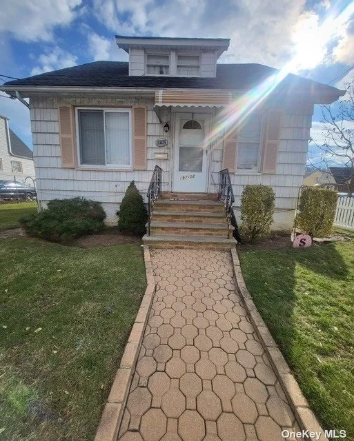 Lovely 3 Bedroom home with a Large Eat In Kitchen and both a Formal Living Room and Dining Room. Wood floors are present throughout the home. There is a finished Basement for multiple uses. The home is close to all and convenient to all forms of transportation. Call to schedule your appointment .
