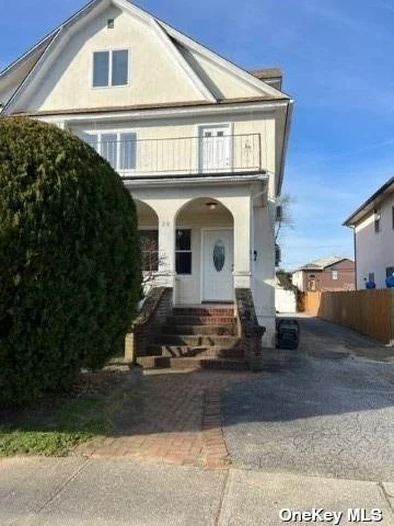 Very Spacious 3 Bedroom Apartment. Newly Renovated. Brand New Eat-in-kitchen with Quartz Counter Tops and Stainless Steel Appliances. Brand New Bath with Walk-in Shower. Sunroom, Back Porch, and Patio. Shared Washer/Dryer in Basement. Driveway Parking and Use of Backyard.