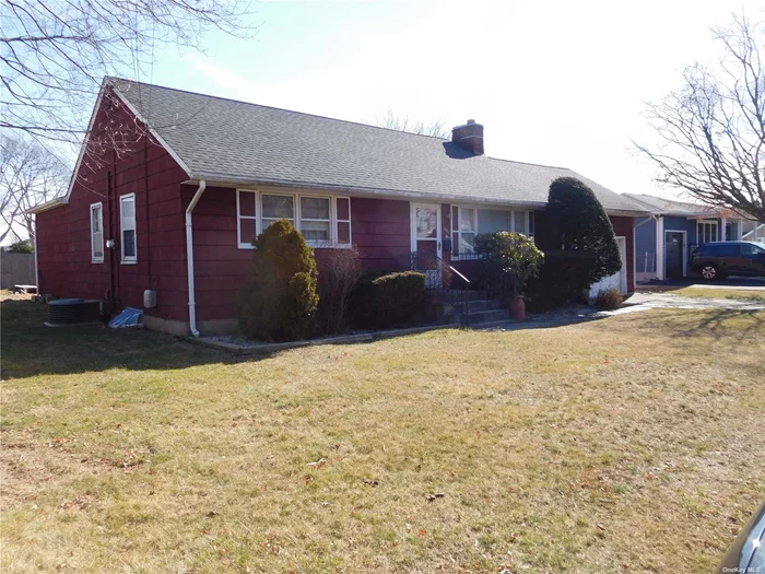 3 Bedroom Ranch With Hardwood Floors Featuring Newer Roof & Newer Heating System. Needs Some TLC, Has Great Potential.