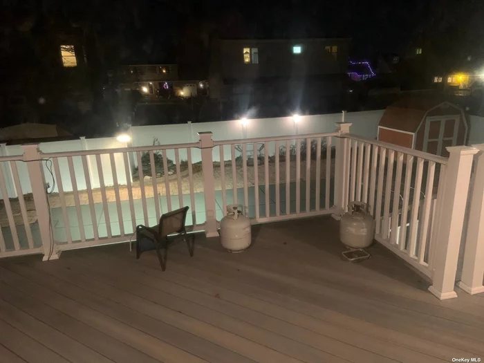 Back Yard deck & outdoor lighting