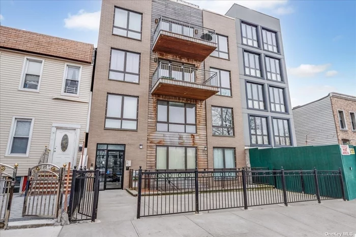 Introducing a stunning and meticulously crafted 1 bedroom, bi-level condominium in the heart of Bushwick, Brooklyn. Spanning nearly 1000 square feet, this unit boasts modern finishes and top-of-the-line appliances, making it the perfect urban retreat. As you step inside the unit, you will be greeted by an open and airy living space that seamlessly flows from the living room to the dining area and kitchen. The space is bathed in natural light, thanks to large windows that offer bright views of your own personal private garden/ yard. The kitchen features high-end stainless steel appliances, including an electric range, dishwasher, and built-in microwave, as well as sleek granite countertops and modern cabinetry. The lower level features a powder room, an in-unit laundry area, and an oversized living room with direct access to your private patio Situated in the up-and-coming and highly desirable area of Bushwick, this condominium offers residents unparalleled access to the best that Bushwick has to offer. With countless restaurants, shops, and breweries cafes just steps away, there is always something to explore in this vibrant neighborhood. Additionally, the location provides easy access to public transportation, making it a commuter&rsquo;s dream. Don&rsquo;t miss your chance to rent this exceptional condominium in one of Brooklyn&rsquo;s most sought-after neighborhoods.