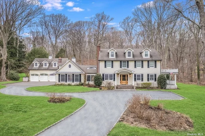 A Picturesque Approach Leads You To This Timeless Country Colonial Nestled On 2.2 Acres In Lloyd Harbor. This Federal-Style Custom Colonial, Recently Renovated, Has Extra Large Entertaining Rooms And A Gourmet Kitchen. Wolf And Sub Zero Appliances, Butlers Pantry Breakfast Room And Large Pantry Makes This Perfect For Entertaining. Outside The Kitchen Enjoy A Beautiful Bluestone Patio With Outdoor Kitchen And Built-In Fire Pit. New Detached 3-Car Garage Has Large Bonus/Gym Room Above. This Large And Bright Space Has CAC/Heat, Full Bathroom, And Is Connected By Breezeway To Main House. 17 Mill Road Backs Fiske Bird Sanctuary. Close To Huntington Village, Private Lloyd Harbor Beach, Caumsett NYS Park And Cold Spring Harbor Schools. Great Curb Appeal And Move-In-Ready!