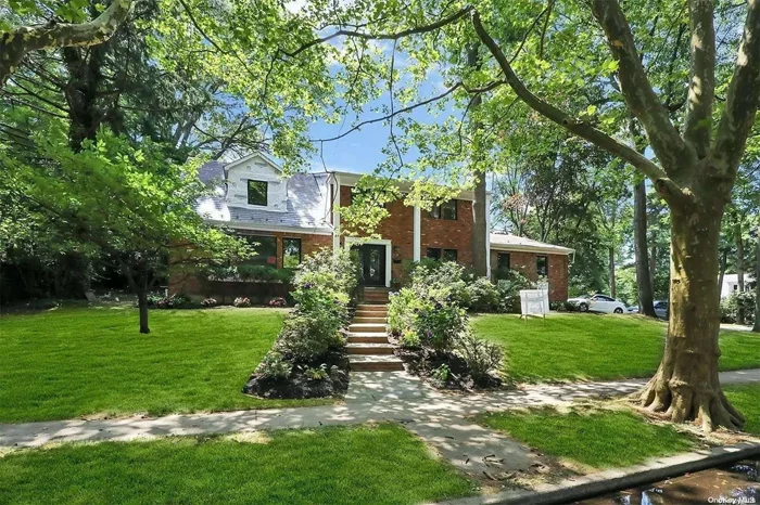 This gracious light filled, center hall colonial has been newly renovated with new windows, new siding, all new kitchen and 4.5 new baths. First floor has a perfect home office or in law suite with its own full bath. Located in the private community of University gardens, a community pool, playground and tennis is available for residents. Low taxes, south schools, Lakeville elementary and close to transportation makes it the perfect choice!