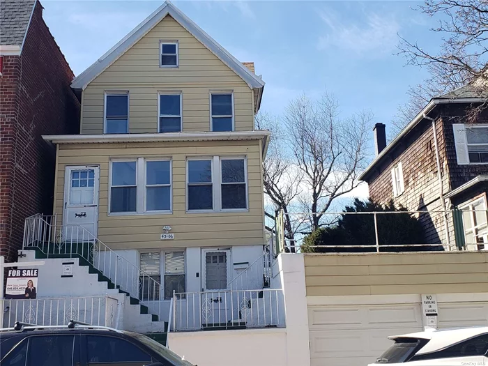 Investor delight. R5 zoning in a very desirable area. Close to subway, public transportation, shops & restaurants. Just a stones throw to Manhattan. Owner has plans & permits for demo. Good for multiple dwelling - 2 family or more.