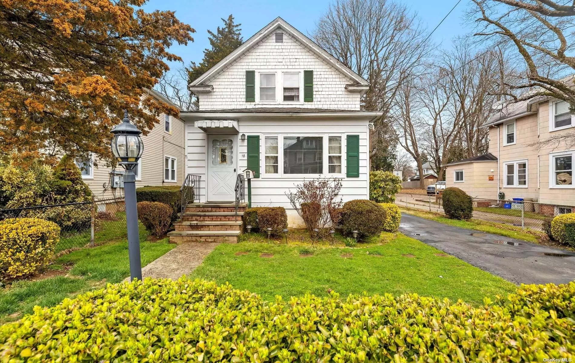 A charming 3 bedroom Colonial with 1.5 baths, Living Room, entry foyer, kitchen dining room, enclosed rear porch, full basement, wood deck and deep back yard, New boiler, Hot water holding unit and oil tank. Close to schools and shopping.