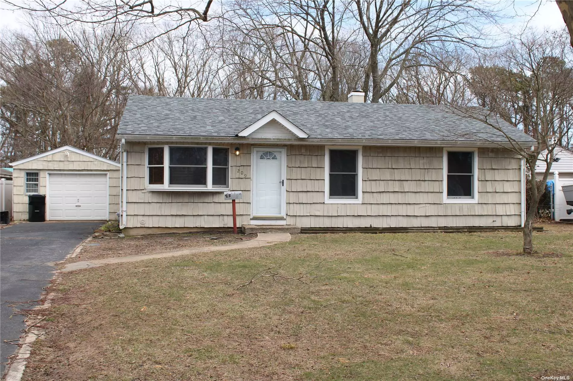 Here is What You Have Been Looking For! Charming 3 Bedroom Ranch, 1 1/2 Baths, Large Open Concept Kitchen, Dining Area, Living Room, Freshly Refinished Hardwood Floors, Partial Basement (Storage), Huge Parklike Yard With Gazebo, 1 Car Detached Garage, and a new roof.