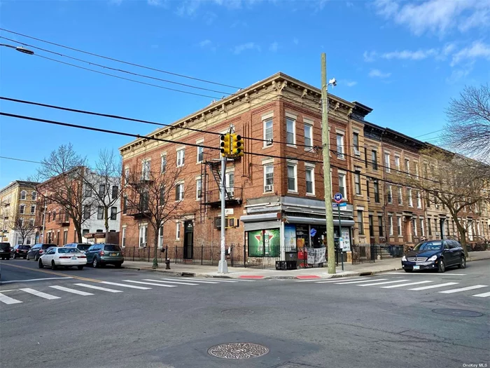 In a &rsquo;Renters Haven&rsquo; off the corner of Gates Avenue, we have a Once In A Long Time Opportunity for Easy Investment Income IN A 78 FOOT LONG BUILDING! This is a 5 FAMILY BUILDING...NOT Rent Controlled/NOT Rent Stabilized. FREE MARKET, WITH STOREFRONT (All Renters are Working Professionals.). About 1, 950 SQFT per floor (Building Size is 25X78). 78 FEET LONG - Location, Location, Location... a 5 Minute Walking Distance to the M/L Subway, Multiple Buses, and Anything a Renter Desires. - Surrounded by eateries and nighttime entertainment! - and ONLY a 5 Minute Walk to the Subway (M/L Line) Built-in 1930, 17-01 Gates Avenue is a MASSIVE 15 Bedroom/ 6 Bathroom Mixed Use MultiFamily Located in the Heart of Ridgewood...Only a skip away from Bushwick. This 5 Family Home is R6B Zoning (FAR: 2), which allows the potential for 1 more floor for EVEN MORE Rental Revenue. Ridgewood is a Desirable place to call home for many of your potential renters because of the convenience to the City, the Parks, and the Shops and Eateries that run along almost all of its busy streets as well as the wave of an art scene that has been moving in. In a neighborhood where everyone walks or rides a bike, Ridgewood is a Renters Favorite Pick...did I mention that there is a 1 Car Garage for that Buyer who wants to call one of these apartments Home!!! Building Layout: First Floor: (1) 3 Bedroom BOXED unit with Lots of Natural Sunlight & (1) Storefront Floor Two: (2) 3-Bedroom BOXED Units with Eat-in Kitchens Floor Three: (2) 3-Bedroom BOXED Units with Eat-in Kitchens ROOF IS A WALK-OUT AND IS IN EXCELLENT CONDITION! 1 CAR GARAGE! Other Fantastic Details that make this your next purchase : Lot: 25 ? 100 Building: 25 ? 78 Building Class: 5-6 Families NOT RENT-CONTROLLED/ NOT RENT STABILIZED LOCATED IN A RENTERS&rsquo; HAVEN Tall Ceilings Taxes: $20, 120 Total Annual Rental Income: $147, 336 COMES WITH ONE CAR GARAGE! GREAT FOR AN END USER AS WELL AS INVESTOR.