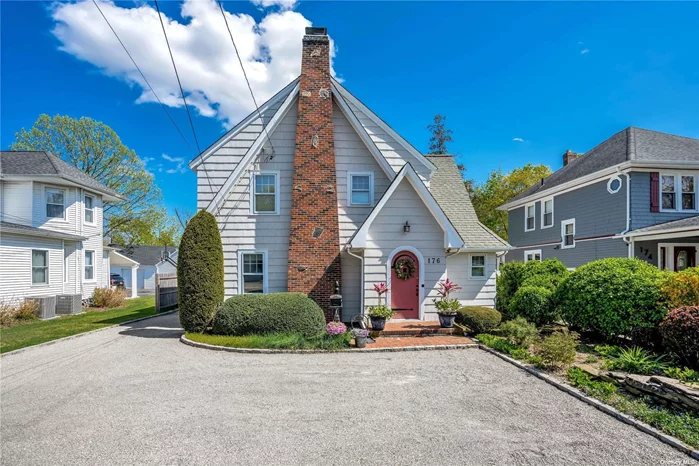 Welcome home! This charming house exudes charm and character with inviting curb appeal, and welcoming front porch. Step inside this meticulously maintained home and you are greeted by a warm and inviting living room with fireplace, solid oak doors, crown moldings, and hardwood floors throughout. The eat in kitchen features stainless steel appliances, plenty of cabinetry and counter space and overlooks the manicured yard. Easily entertain family and friends in the adjacent dining room. Relax in the sun room, which offers a tranquil space to unwind and can also double as a guest bedroom with full bathroom. Enjoy 3 spacious bedrooms and a full bath on the 2nd floor. Wander up the oak spiral staircase to the 3rd floor which has been transformed into a cozy bonus room. This space is perfect for a home office, game or guest room. When you need some fresh air, you can relax in the private yard with meticulous landscaping, a beautiful paver patio, perfect for enjoying warm summer evenings. At over 200&rsquo; deep, the backyard provides ample space for gardening and outdoor activities. The 2 car garage offers plenty of storage space for your vehicles and hobbies. Located in North Syosset minutes from shopping, highways and LIRR, this charming house is the perfect place to call home. Award winning Syosset schools, Berry Hill Elementary, Southwoods Middle. This charming home won&rsquo;t last.