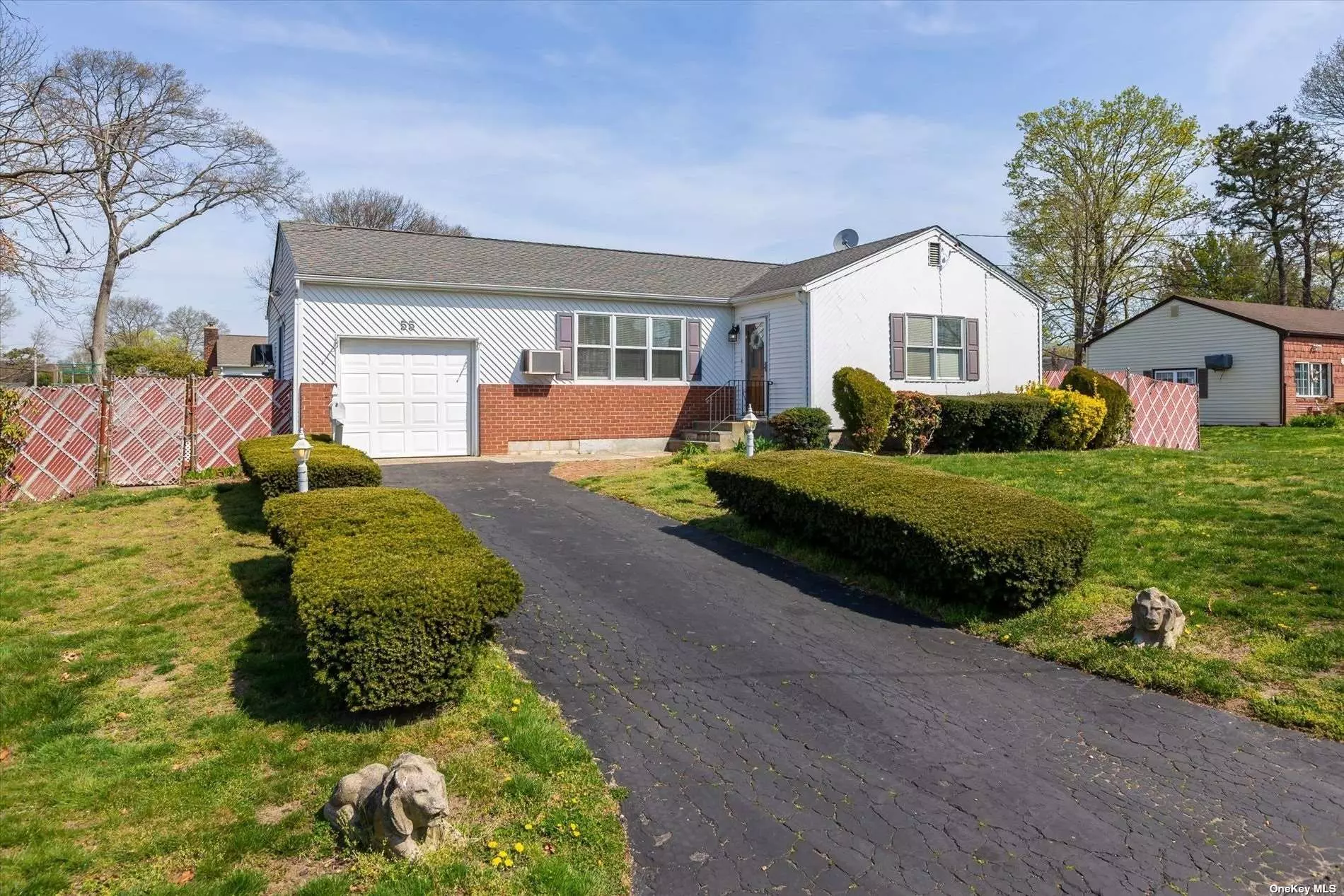 Come make this 4 bedroom, 2 bathroom ranch your home! Boasting original hardwood floors, Pella windows, Andersen doors, full unfinished basement, newer roof (approx 3 yo), newer boiler & oil tank (both approx 2 yo) and located on a corner lot in Islip (Islip SD), this property has endless possibilities. Well-maintained by original owners!