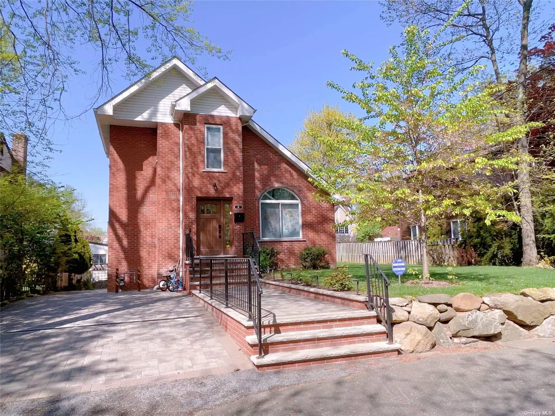 Nestled in the heart of a prime Great Neck location, this all-brick Colonial-style house is a true gem.   Built-in 2016 with a concrete foundation in a high horizontal line and protected from flood erosion, it offers 2343 SF of living area, featuring 4 bedrooms, 4.5 bathrooms, and a fully finished basement that&rsquo;s perfect for entertaining or accommodating guests, and offers high-quality features like energy-saving spray foam insulation, high-energy-saving casement windows, marble sill, two central air conditioners, and alarm security cameras in and out. The first floor features a foyer, a cathedral-ceiling living room with bright skylights, and a stunning custom-designed kitchen with a granite island and top-of-the-line appliances.  The French door leads to a backyard wood deck, perfect for relaxing or hosting guests.  1 half bath, 1 bedroom, and another suite bedroom with 1 bathroom. The classically spacious elegant staircase ascends to the second floor, where you&rsquo;ll find two suite bedrooms, The master boasts a custom-made closet and a big bathroom has a Mlden tub and a shower. The finished basement is equipped with a separate entrance, an open recreation space, one study room, one laundry room, and one full bathroom.          A private driveway adds to the convenience of this property. The Great Neck school district is the No.3 in America, No. 1 in NYS school, E M Baker Elementary School(2021 #1 Public elementary school in New York State ranked by Niche), North Middle/High School, and Nassau County is one of the safest communities in the USA.                                                  Don&rsquo;t wait any longer to make your dream a reality and experience the life you&rsquo;ve always imagined!