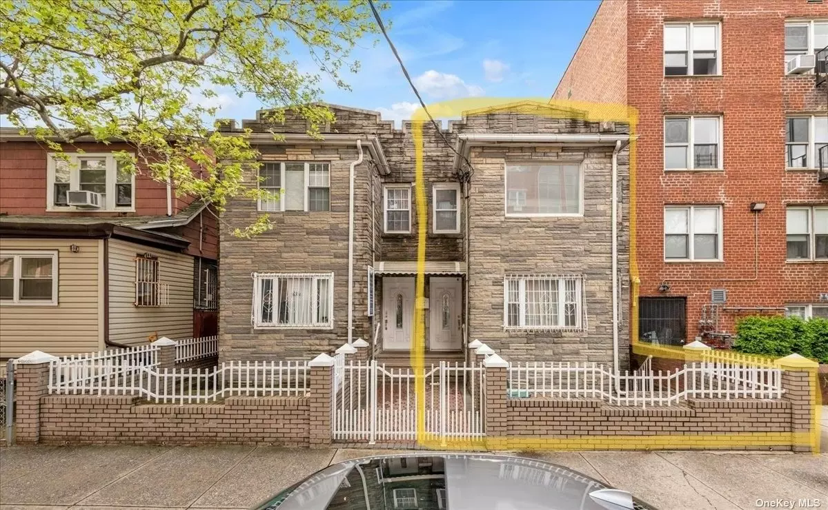 Legal Two family , the property is located on a busy commercial Street, half a block to #7 train station.