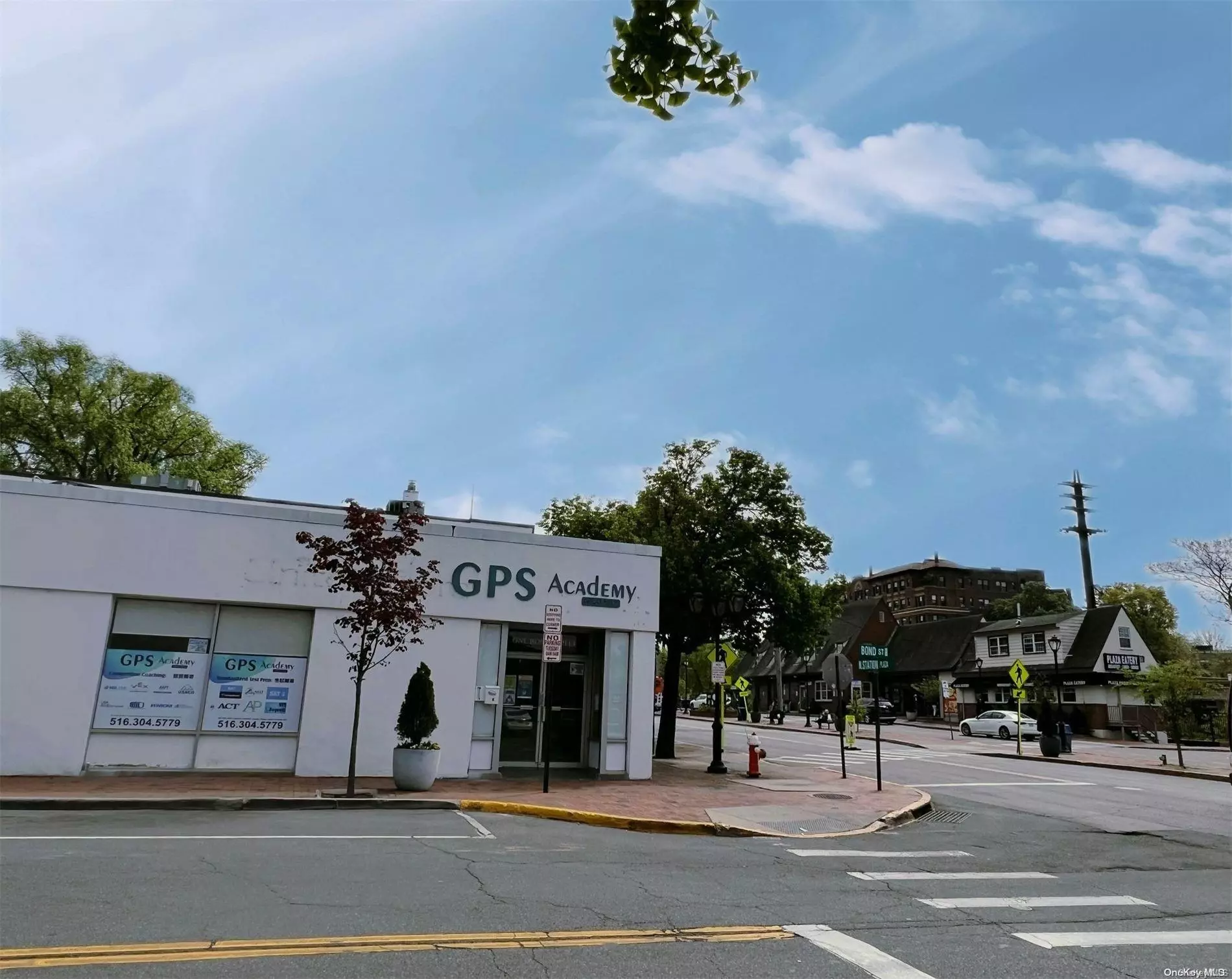 Location, Location,  Location., This newly renovated corner unit,  1790 SF plus basement . Professional office space or retail space, sits in heart of Great Neck Plaza, across street from the LIRR station. Ground Floor, street level . This space is currently separated with 5 rooms, plus conference room and reception area,  use as after school center.