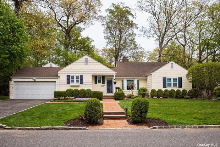 Welcome Home to this Charming East Hills Ranch. Situated Mid-Block in the Heart of Old Norgate, this 3 BR, 2.5 BA Home is Move-In Ready and Lovingly Maintained. Enjoy Vaulted Ceilings, Wood Floors Throughout, Newly Updated Formal Dining Room, Large Den Extension with Sliders to the Flat and Fenced Backyard. Entry Foyer with Powder Room, Primary Bedroom En-Suite plus 2 Additional Bedrooms and Full Bath allow for Easy One-Story Living. A Full Basement Doubles the Living Space offering Endless Possibilities for Office, Play, Storage and Utility/Laundry. Additional Features include 2 Car Garage with Ample Storage, Wood-Burning Fireplace, Alarm System, Backyard Patio, New Washer/Dryer. Ideally Located Near the East Hills Park with Exclusive access to Pool, Tennis, Playgrounds and more. Roslyn School District.