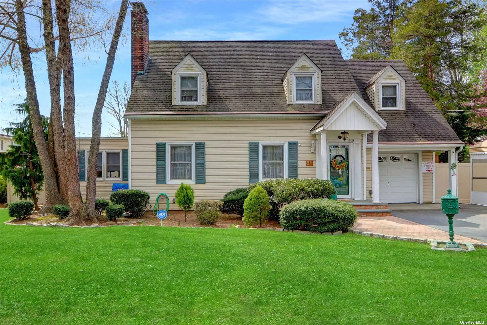 This Cape Cod Style home is situated on a beautiful tree line street. This home boasts 3 Bedrooms, 1.5 Bathrooms, Living Room with Fireplace, Formal Dining Room, large Den, Eat in Kitchen, park like rear yard with deck, pavers and above ground pool. Will not last!!!