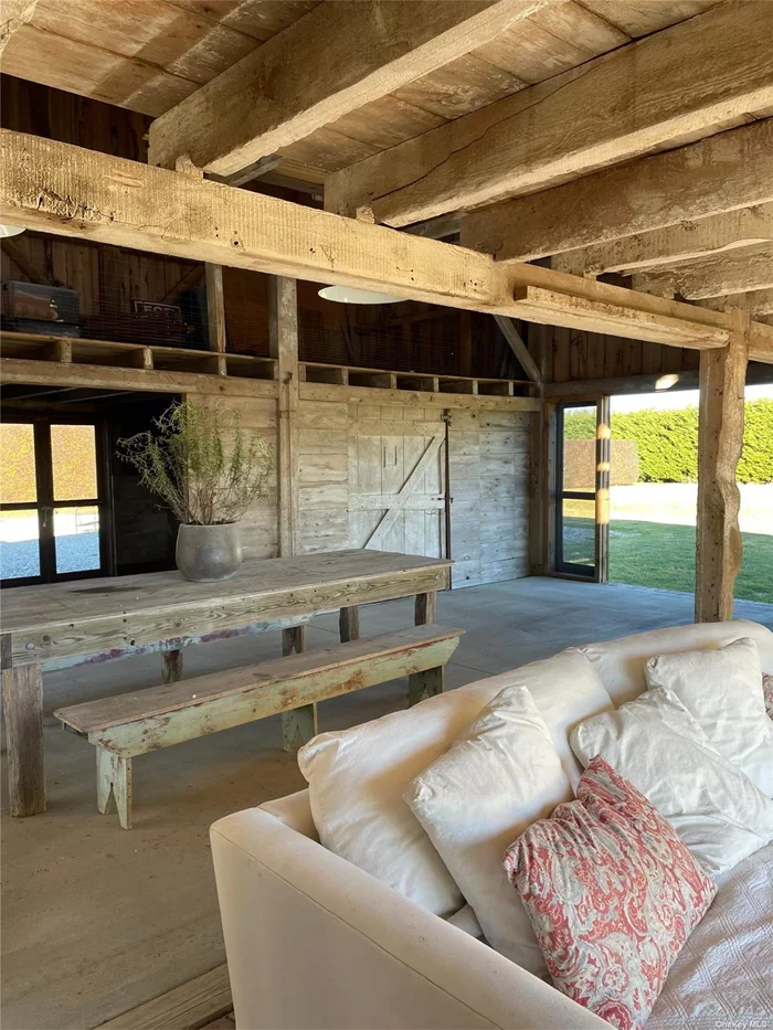 1830&rsquo;S Horse Barn Sitting Elegantly In The Village Of Cutchogue. Cathedral Ceilings, Hardwood Floors Throughout, Stainless Steel Appliances, 10&rsquo; Maple Wood Block Center Isle, Soapstone Countertops, Soaking Tub, Mudroom, Views Of The Apple Orchard, And The Closeness Of Nearby Beaches And Village.