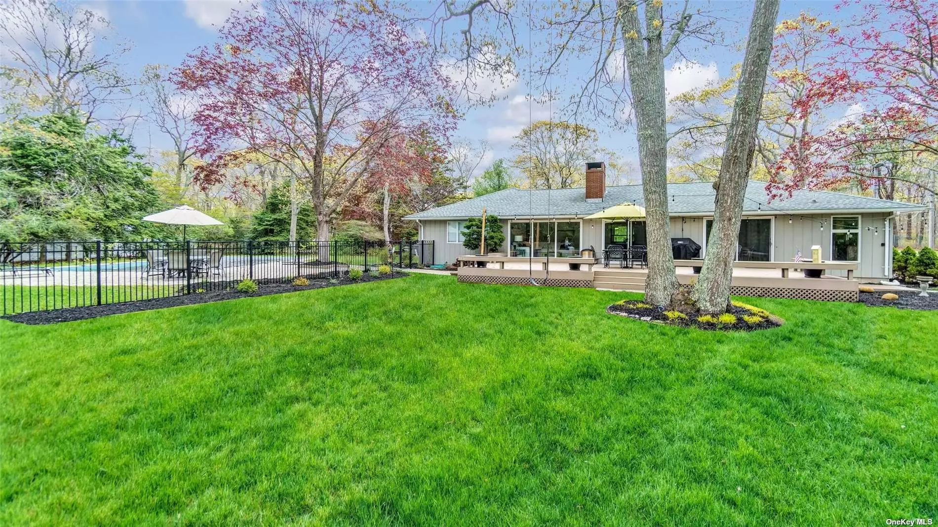 Fabulous for Summer Before it&rsquo;s too late, grab this cutie for June or the last to weeks of August! Fabulous vibe in this East Quogue Summer House, expansive deck and beautiful patio and IG pool area...You will be comfy and close to the beach and all the Hamptons has to offer!