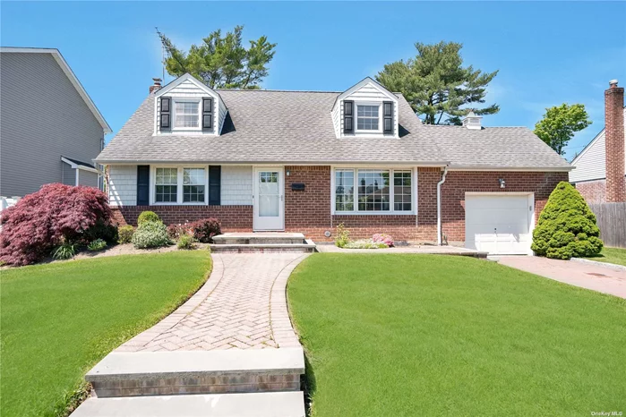 Well Kept 4 Bedroom Cape w/ Kitchen Open to Dining Room and Living Room. Full Basement Partially Finished w/Laundry. 1 Car Garage. Lovely, Flat Yard w/Patio and Awning. Pre-Approval or Proof of Funds Must Be Sent Before Showings.