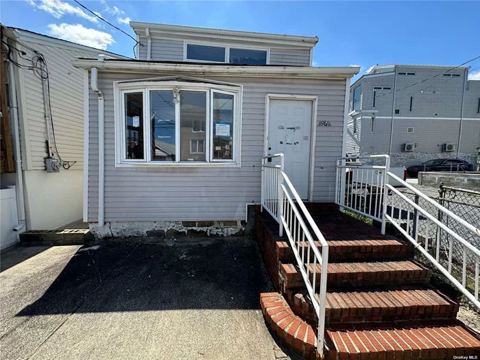 **SHORT SALE PENDING LENDER APPROVAL** Introducing a remarkable opportunity in the desirable neighborhood of Howard Beach! This property presents a blank canvas, awaiting your personal touch and creative vision. Situated in a prime location, this home offers tremendous potential for a complete renovation, allowing you to customize every detail to your preferences. With endless possibilities, you have the chance to transform this house into your dream home. HOUSE MAY COLLAPSE. PLEASE DO NOT STEP ON THE PROPERTY! ENTER AT YOUR OWN RISK *ALL INFORMATION DEEMED ACCURATE BUT NOT GUARANTEED.