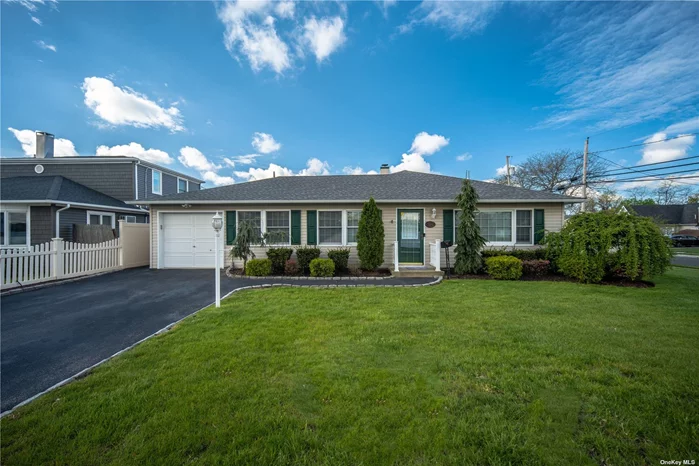 Welcome to your charming 3-bedroom, 1 bathroom modified ranch home located in the desirable community of Seaford, New York. As you enter this lovely home, you&rsquo;ll immediately notice the beautiful, updated porcelain tiles that flow through with mudded floors underneath. Adjacent to the kitchen is a backyard entrance which leads to a lovely patio and backyard - the perfect spot for outdoor entertaining and relaxation. This home features three generously sized bedrooms with ample natural light and closet space. The modern full bathroom features exquisite tile work and fixtures. Additional features of this home include an attached garage, central air hookup, and a forced hot air heating system, ensuring you&rsquo;re comfortable throughout the year. Located in the highly sought-after Seaford school district, this home is just a short distance away from local parks, shopping, dining, and the beautiful beaches of Long Island. With the central air hookup, you can install central air and make this home even more comfortable. Don&rsquo;t miss out on this amazing opportunity to make this beautiful house your new home! Schedule a?showing?today.