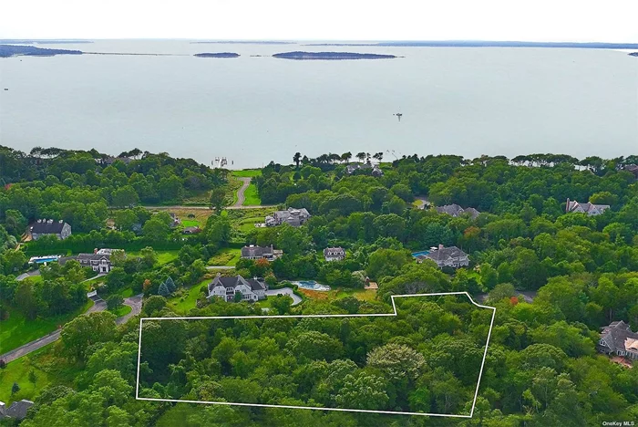 Build your dream home in this pristine 2.82-acre parcel on a quiet cul-de-sac, in the desirable North Haven Point Association. The unimproved parcel of land is available for purchase as is or owner/builder will work with buyer to customize a land/build package. The North Haven Point Association is a wonderful community and offer its residents community tennis, private beach rights, and easy access to the Village of Sag Harbor and Shelter Island.