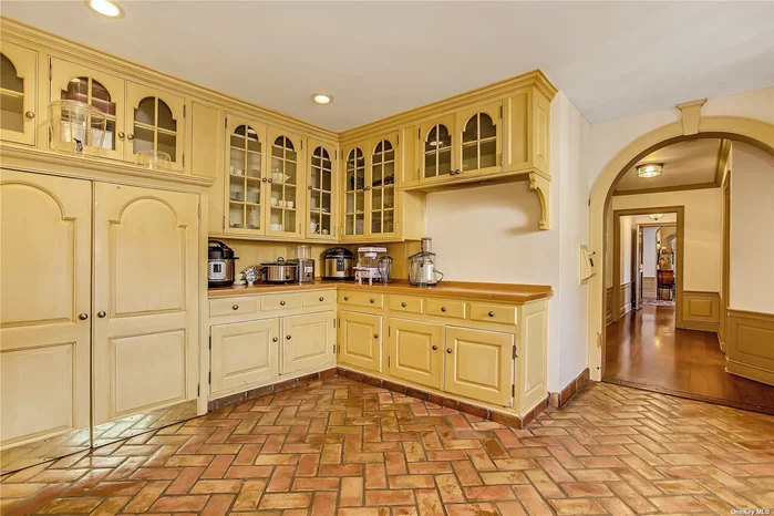 Kitchen with commerical stove