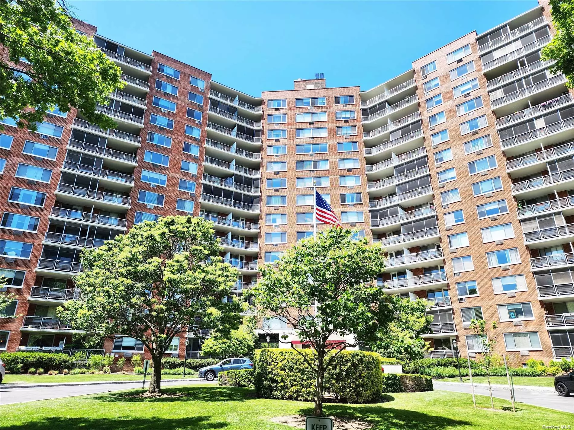 Spacious UPDATED one bedroom, one bathroom apartment with ample closet space in Lakeside Towers. The building features a 24-hour doorman, two laundry rooms, in-ground swimming pool, bike, storage room, parking, and workout room. Convenient to transportation with bus lines Q12 and QM13 right outside and the LIRR nearby. Easy access to the Cross Island Parkway as well. Maintenance INCLUDES ALL UTILITIES, Real Estate Taxes, Electric, Heat, Water, Gas, Outside Maintenance, ETC, SOLD AS IS