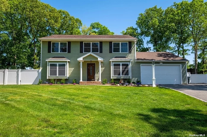 Welcome to this charming Colonial home in the desirable Imperial Gardens section of Dix Hills. This well-maintained residence offers a cozy and inviting atmosphere, perfect for families seeking comfort and practicality. Featuring updated siding, roof, gutters, and a neatly landscaped yard, this home showcases a warm and welcoming curb appeal. Step inside to discover a delightful interior with a layout designed for everyday living. The main level encompasses a comfortable living room, providing a cozy space for relaxation. Adjacent to it, the dining room sets the stage for shared meals and memorable gatherings. The kitchen boasts modern appliances, ample storage, and a convenient breakfast nook where you can enjoy casual meals. The adjacent den offers a comfortable retreat, allowing for relaxation and entertainment with its inviting ambiance. Upstairs, you&rsquo;ll find four well-proportioned bedrooms, providing plenty of space for guests. The master bedroom features a private sanctuary to unwind after a long day, while the additional bedrooms can be a home office, or a hobby rooms. The 2.5 bathrooms provide convenience and functionality for everyone. Beyond the comforts of this lovely home, the location offers easy access to nearby shopping centers, ensuring that your everyday needs are just a short drive away. Commuters will appreciate the proximity to highways and trains, making daily travel a breeze. Furthermore, residing in the Commack SD. This Colonial home embodies the qualities of a cozy and practical dwelling. With its updated features, convenient location, and access to essential amenities, this property offers a wonderful opportunity to create lasting memories in a welcoming environment. Don&rsquo;t miss the chance to make this delightful residence your new home sweet home.