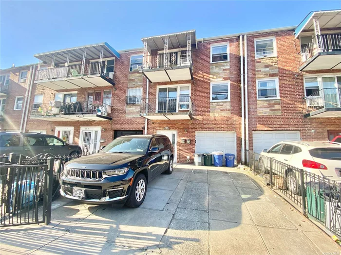 Great opportunity to own a large two-family house in prime Astoria location, just a block from 30th Avenue and right off Steinway street! The house is a large two-family with a walk-in apartment, as well as two parking spaces and a garage. The property features: - A fully-finished basement with access to the backyard. - First floor: A Walk In Unit - Second floor: three-bedroom apartment with two full bathrooms and a large balcony. - Third floor: also offers three bedrooms and two full baths, with a large balcony.
