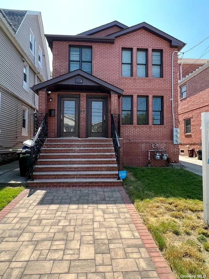 Brand New All Brick, 2-family house located in the heart of Bayside. An amazing opportunity to own a large legal 2 family house that offers one duplex unit (first floor and basement) with Living/Dining Room, Kitchen, 3-Bedrooms and 3 Full bathrooms. Full Finished Basement with a separate entrance. The second unit (second floor) offers a Living/Dining Room, Kitchen, 3-Bedrooms and 3-Full Bathrooms. In addition, there is a spacious private backyard, Central Air and much more... The house is conveniently located next to shopping, schools, transportation, parks and houses of worship.