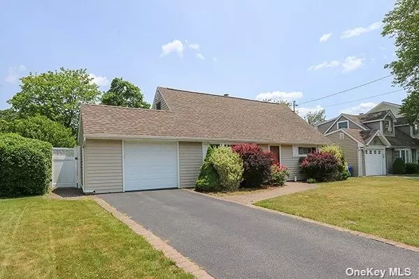 Look no further this 4 bedroom, 2 bathroom Cape perfectly located in N. Syosset is ready and waiting. The EIK boasts granite counters and wood cabinets with sliders to patio and rear yard/ Updates include young roof, driveway and windows. Additional features include oversize attached garage. Gas hook up on street.