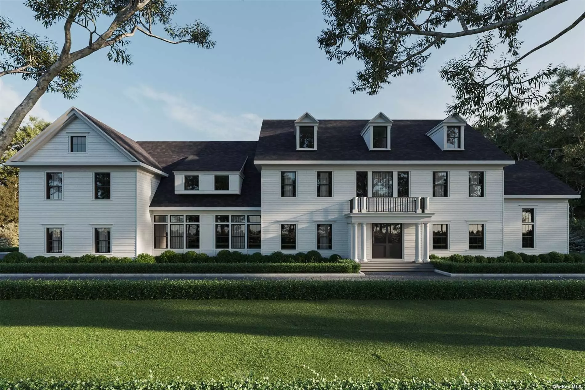 Great News! Construction is underway and this is the perfect time to customize! Introducing this stunning masterpiece of luxury living nestled within the prestigious community of Cold Spring Harbor. A rare opportunity to curate and customize your dream home with a talented hi-end builder whose meticulous approach ensures that every aspect of the home is executed to perfection. This impressive 6000 sq ft home complemented by a 3-car garage epitomizes elegance, sophistication. and modern comfort, combining exquisite architectural design with the finest craftsmanship and attention to detail. As you enter, be captivated by soaring ceilings, a 2-story great room with see-through fireplace to adjacent living room boasting double height floor to ceiling windows. The gourmet kitchen surpasses all expectations with custom cabinetry, a center island, top-of-the-line appliances and pantry. An additional primary ensuite, study, two powder rooms and a mudroom completes the first floor. Upstairs offers all ensuite bedrooms plus a separate wing featuring a sumptuous primary bedroom with a spa-like bathroom and generous size closets. Potential space for an elevator from 2nd fl down to basement. Situated on a private lush 2 acre property offers endless possibilities for outdoor enjoyment. Summer 2024 completion. Renderings are for reference only!