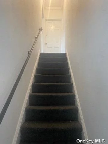 Huge sun-filled second floor apartment with bonus third floor (heated) - perfect for home office/gym. Tons of closets. Hardwood floors throughout/freshly painted. Convenient location just blocks to LIRR, shops, restaurants. Tons of closets. Separate thermostat. Landlord pays water, heat & gas. Street parking. No pets.