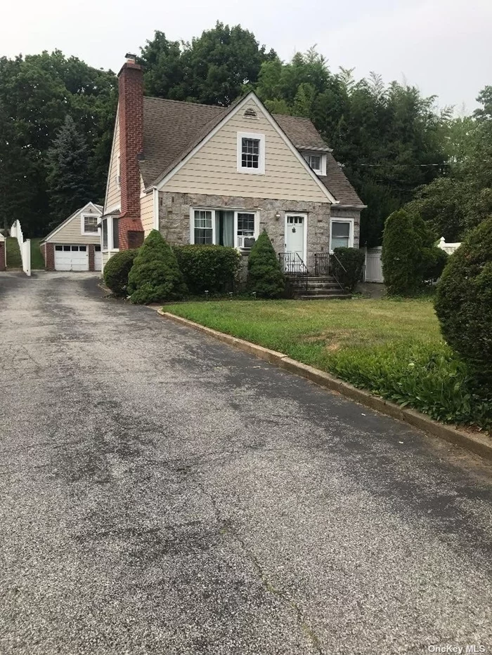 Available 8/1/23 - Lovely 3 BR apartment featuring, New Full Bath, 1/2 Bath, Laundry Room, HW Floors. Use of driveway and yard/BBQ area. Will be freshly painted. Tenant pays electric & cable.