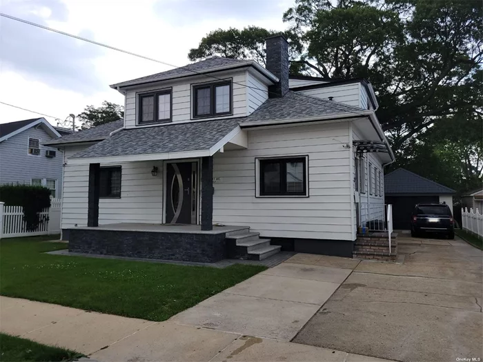 Welcome to this lovely 2nd floor apartment in a two family home located in Lynbrook. This unit features 2 Bedrooms, Bathroom, Living Room / Dining Room with additional room , tons of natural light with an additional room that can be used as an office or family room! There is a washer & dryer in the unit. Two car driveway spot available.