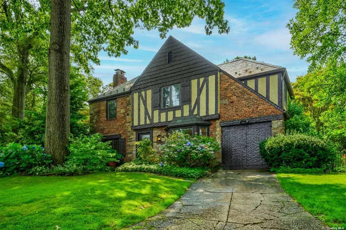 Embrace tranquility and modern convenience in this 3-bedroom, 2.5-bath center hall colonial, tucked away in a peaceful cul-de-sac. The main floor offers a large living room w/fireplace, a formal dining room, a sun room and a state of art white kitchen renovated in 2016 by Showcase Kitchen with top of line appliances. Upstairs has a primary suite with a white primary bath w/stand alone tub and radiant heat, walk-in closets. Two spacious bedrooms with a hallway bathroom. New slate roof, bluestone patio provides an inviting outdoor area for relaxation or entertaining. Walk to Manhasset secondary school, LIRR train station, and town. A quick drive to Americana mall and major highways. Simplify your life without compromising style and quality with this remarkable home.