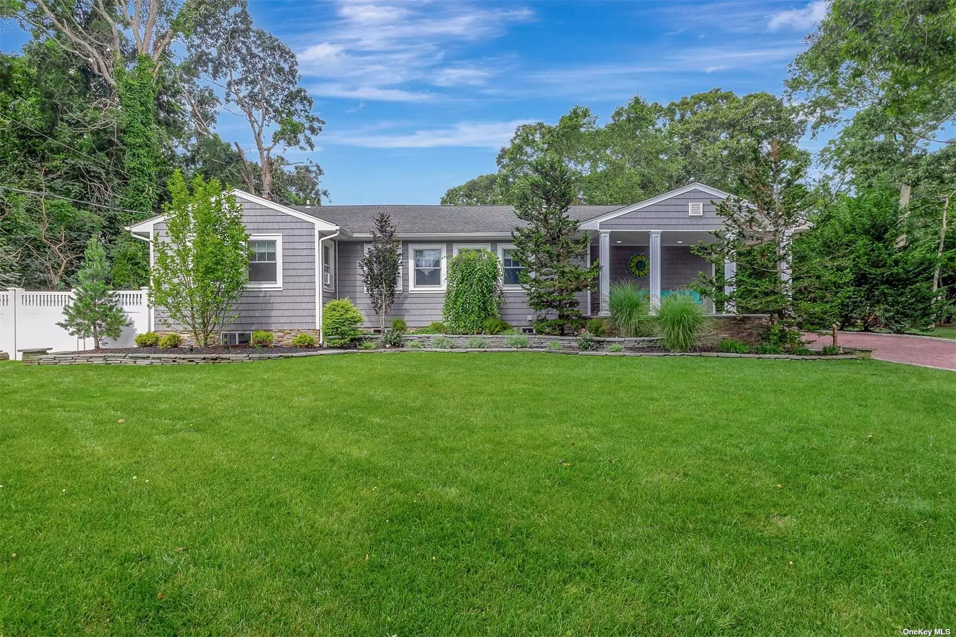 This Beautifully Renovated Farm Ranch is Waiting for you! In the Heart of Center Moriches, South of Main Street with short distance to the Water! 3 Beds, 3 Baths, Stunning Kitchen, Living Room and Family Room with extra space for all! Has an extra-large lot complete with an in-ground pool surrounded by pavers, large deck for outdoor living and gorgeous landscaping. Come See what this magnificent property has to offer for you!