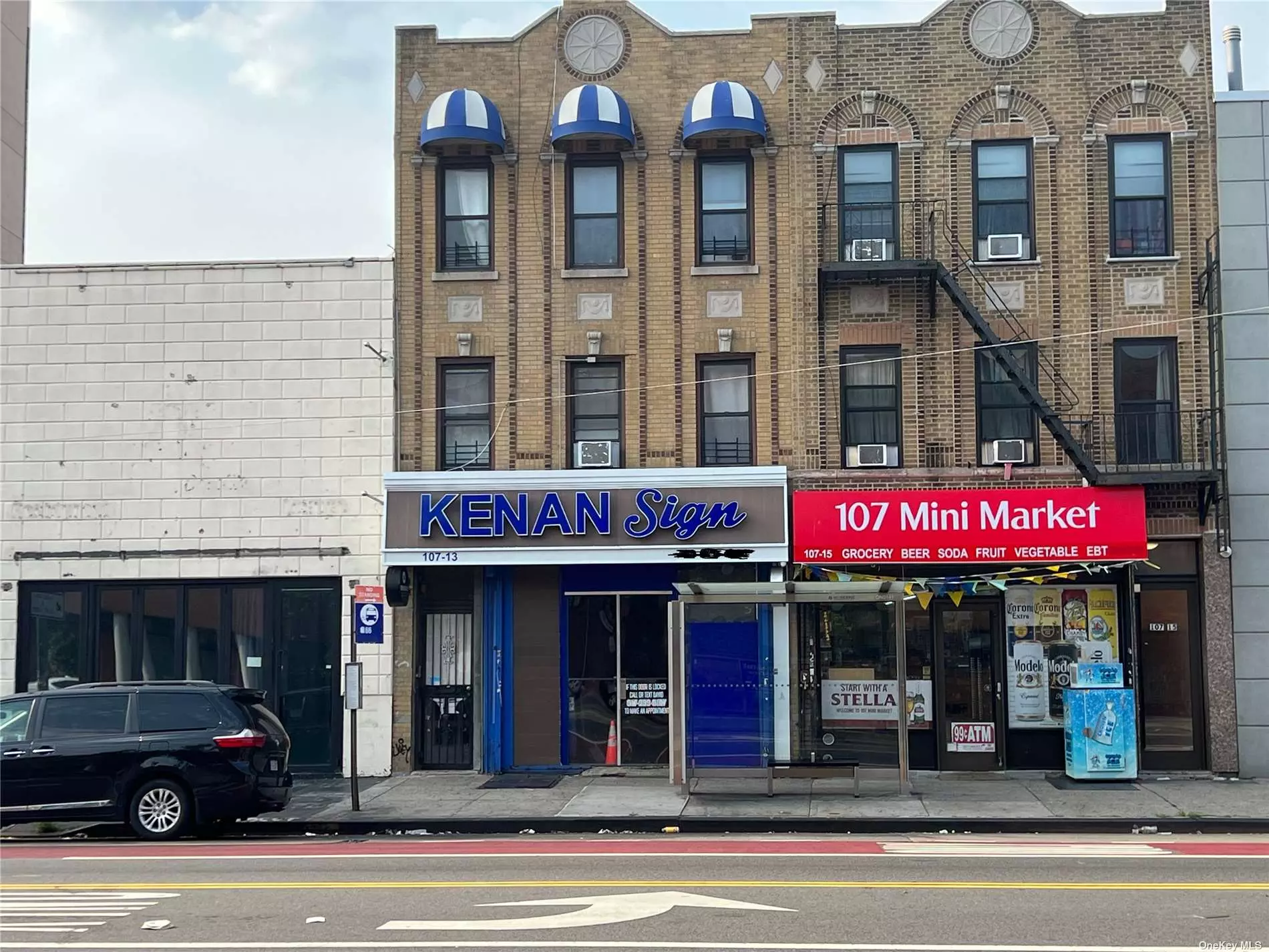Excellent investment mixed use 3 story building ,  store plus 4 apartments fully occupied excellent income 6.2 Cap Rate , very busy commercial area on Northern Blvd , close major highway